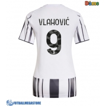 Fotballdrakt Dame Juventus Dusan Vlahovic #9 Hjemmedrakt 2025-26 Kortermet